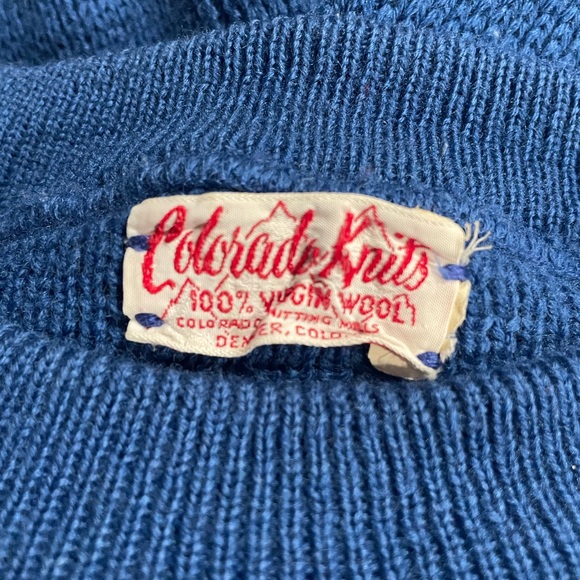 Vintage ski sweater - Picture 2 of 2